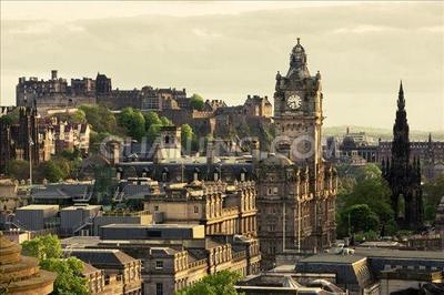 爱丁堡城堡 爱丁堡城堡苏格兰之光