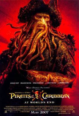 加勒比海盗系列中让我心痛的角色——戴维·琼斯 深海噩梦3 戴维琼斯