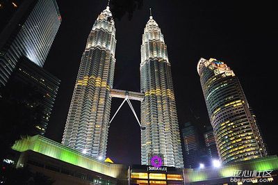 【走进马来西亚】4、双子塔的魅力 马来西亚吉隆坡双子塔