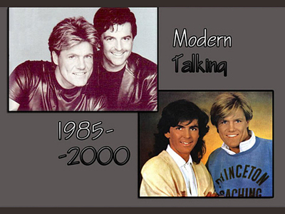 ModernTalking(摩登语录)·80年代的经典 modern talking