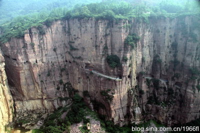 中国奇迹：河南省郭亮挂壁公路