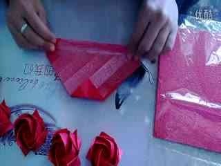 玫瑰花的手工制作方法 最简单玫瑰花折法4步