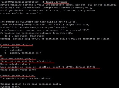 linux下格式化分区和重新挂载的命令，适用于centos和redhat redhat挂载共享文件夹