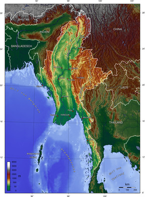 （转）让你对局势一目了然的几张缅甸地图！ 缅甸局势图