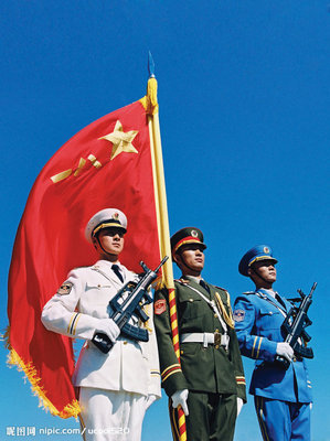 中国人民解放军三军仪仗队服饰（图文） 解放军服饰