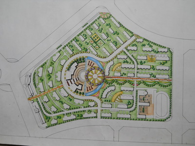 文化广场规划设计说明书 居住区规划设计说明书