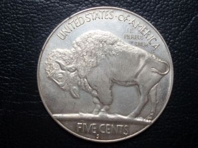 美国文化的五大象征之野牛镍币 美国野牛镍币
