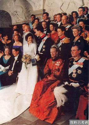 丹麦王子和前妻文雅丽的两次婚礼（组图） 丹麦前王妃文雅丽