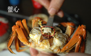 教你如何吃螃蟹（图解） 如何吃螃蟹图解