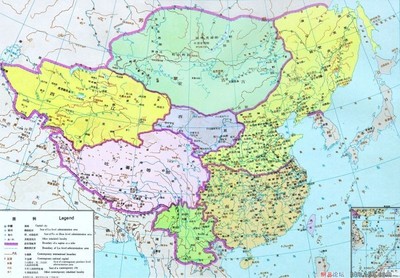 中国历代国土全图，元朝疆域太大了 元朝的疆域