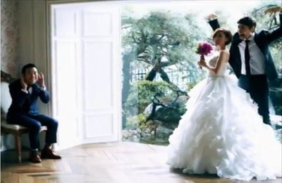 2012.11.30哈哈与星的嘻哈结婚典礼与搞怪婚纱照~ 创意搞怪婚纱照
