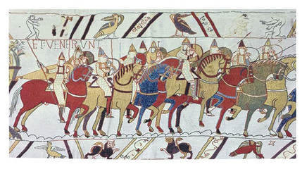 BayeuxTapestry贝叶挂毯----挂毯上的历史 the bayeux tapestry