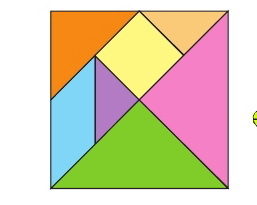 关于七巧板中的几何图形 七巧板能拼出什么图形