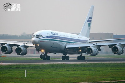 退出中国民航之后的图154客机 伊尔96