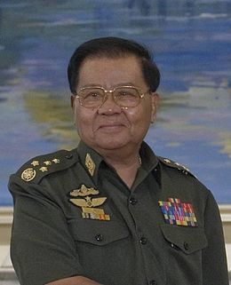 缅甸太上皇丹瑞大将 缅甸丹瑞将军的继任人