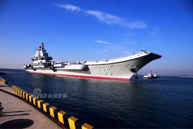 中国第一艘航母“辽宁舰”长度、宽度面积大小 美国第一艘航母