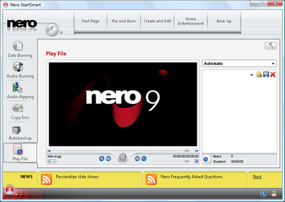 刻录软件Nero9.0含中文版（最新官方原版+有效序列 刻录软件nero中文版