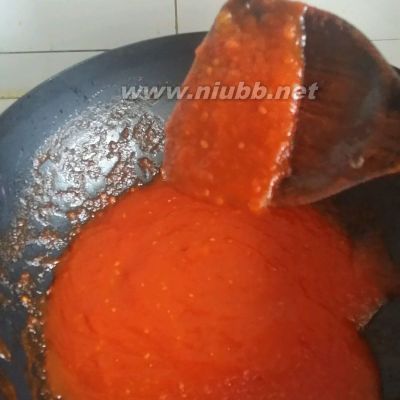 【番茄酱】———适合宝宝吃的自制酱 自制番茄酱的做法