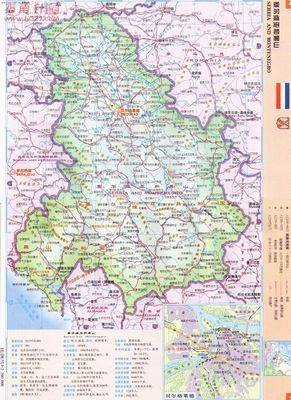 【前南斯拉夫】黑山共和国 黑山共和国地图
