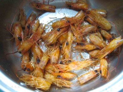 虾粥(含虾油做法) 鲜虾粥的做法