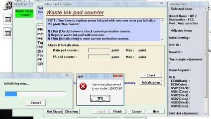 1390清零错误communicationerror!Error code epson1390清零工具