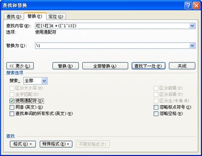 Excel技巧之——巧用含通配符的查找 word查找替换通配符