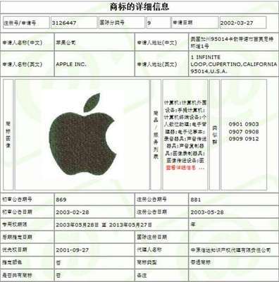中国商标注册网怎么查询 苹果查询
