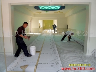 pvc地板施工工艺及流程 pvc地板生产工艺流程
