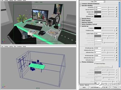 Mental Ray渲染真实感作品 maya渲染器mentalray