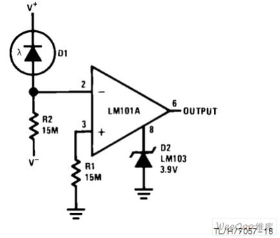 光敏二极管的检测电路 光敏二极管电路