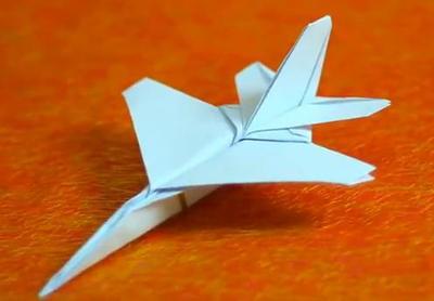 【折纸系类】纸飞机的折法 精 纸飞机折纸