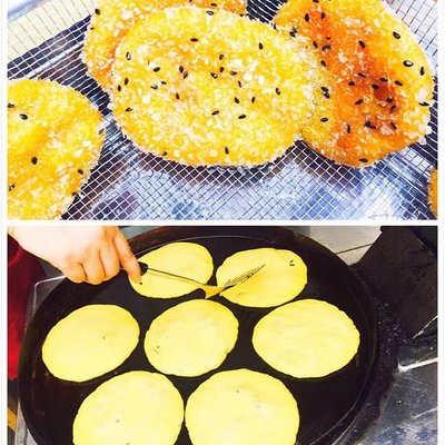 玉米饼怎么做 南瓜饼的做法