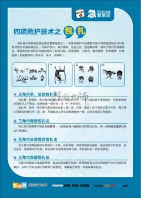 关于急救包扎技术的知识 急救包扎知识培训