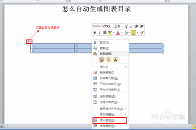 Word图表目录怎么自动生成 word2010生成图表目录