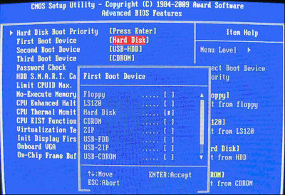 电脑BIOS知识详解（图）：[4]启动Boot设置