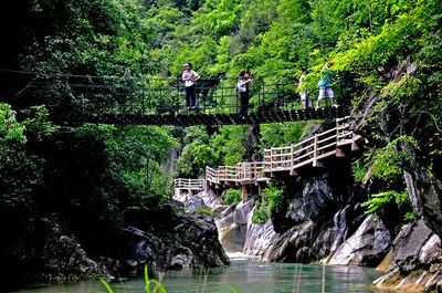 【旅游】十堰郧西五龙河风景区介绍 湖北郧西五龙河