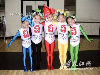 央视相中萍乡五女童唱演《福娃祝福歌》 祝福歌 乌兰图雅
