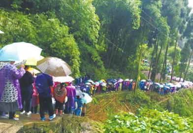 峨眉山暴雨山体滑坡塌方树倒砸死一游客 峨眉山山体滑坡