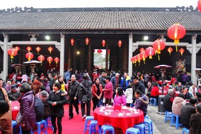 珠海南屏北山村杨氏大宗祠“千叟筵” 珠海南屏北山村改造