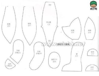 [转载]DIY手工制作布娃娃-泰迪熊的做法 手工制作布娃娃