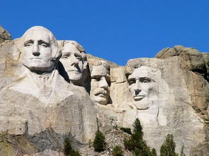 拉什莫尔山总统头像石刻的历史 美国总统头像山