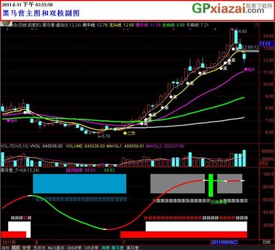 绝对比美黑马赢家的黑马营通达信主图、双核及系列选股公式源码 宜兴环保黑马营