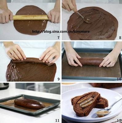 怎么做巧克力面包 巧克力螺壳面包