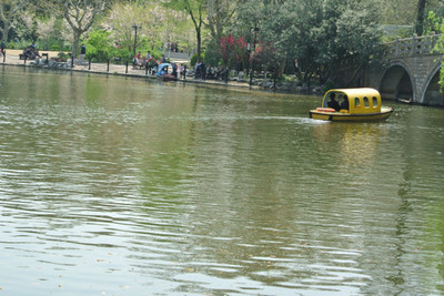 鲁迅公园甜爱湖 上海鲁迅公园