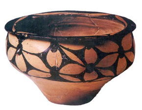 彩陶的图案元素 原始彩陶图案
