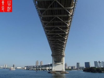 东京湾彩虹大桥图说日本（8） 日本东京湾晴海住宅楼