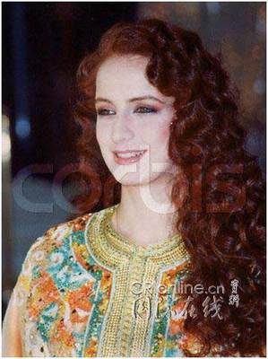 [转载]又一位美丽的女性~摩洛哥王妃萨尔玛 萨尔玛王妃