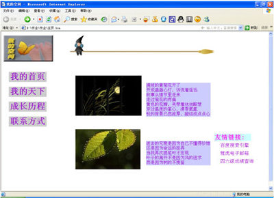 《网页设计与制作》作业考核 网页制作 在线作业 1