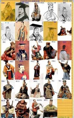 中国皇帝历史：中国皇帝顺序排列，你知道几个？