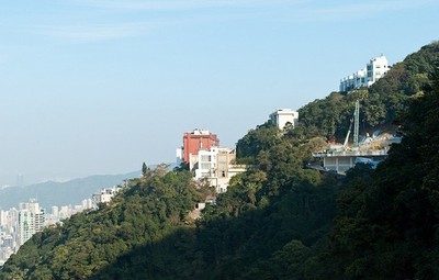 香港山顶（太平山）看风景 站在山顶看风景的作文